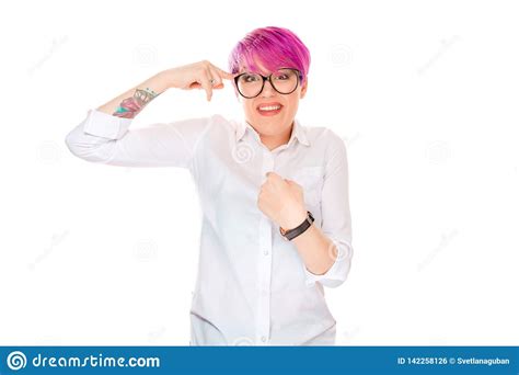 woman gesturing with finger against temple other hand