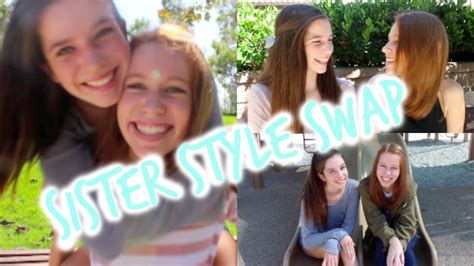 sister style swap youtube