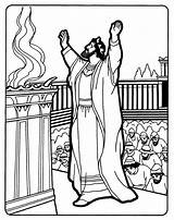 Solomon Temple Builds Worshipping Rehoboam Wise Israelites Mose Herod Salomón Solomons Abihu Nadab sketch template