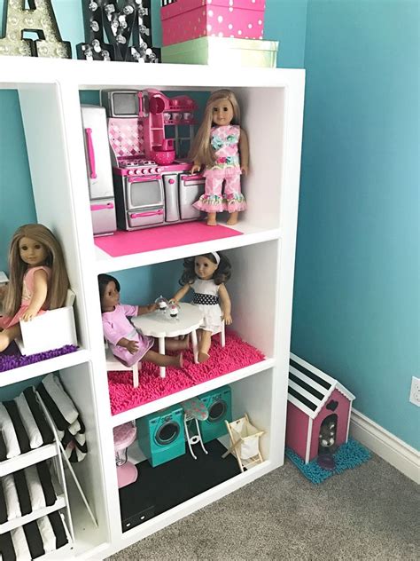 create adorable diy american girl doll rooms   large doll house