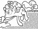 Derpy Getcolorings Pony Discord Sombra Screwball sketch template