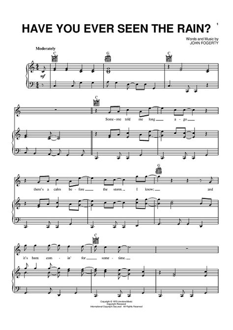 rain sheet   creedence clearwater revival  pianovocalchords
