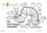 Hungry Caterpillar Sheets sketch template