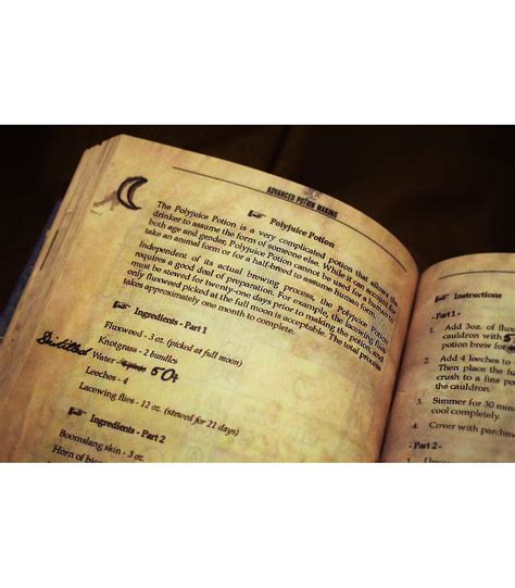 advanced potions book replica deluxe edition harry potter