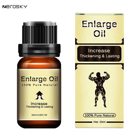 Zerosky Men 10ml Enlarge Oil Chinese Herbal Enlarge Massage Oil