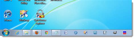 how to make more space available on the windows 7 taskbar