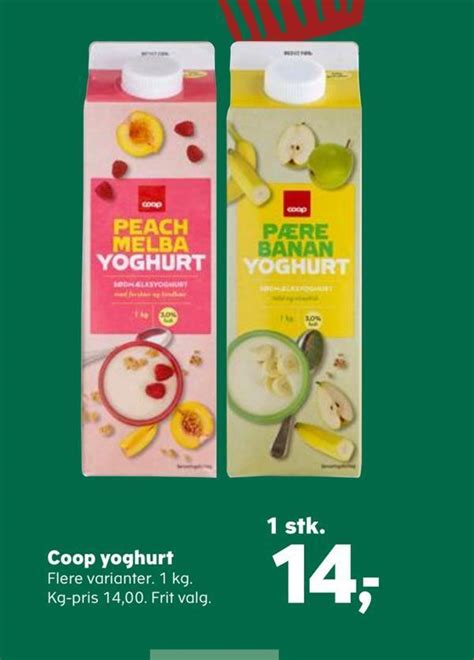 coop yoghurt tilbud hos kvickly