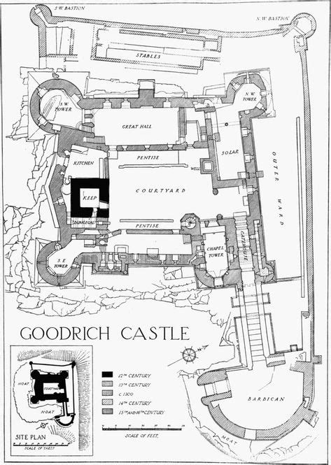 pin  alex  arte grafico castle plans castle layout castle floor plan