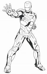 War Machine Coloring Pages Getdrawings Drawing sketch template
