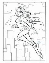 Bruce Timm Supergirl Comic Comicartfans sketch template