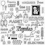 Physics Doodles Hand Drawn Illustration Vector School Stock Doodle Level Notebook Depositphotos Project Notes Shutterstock Fisica Physic Formulas Dibujos Revision sketch template