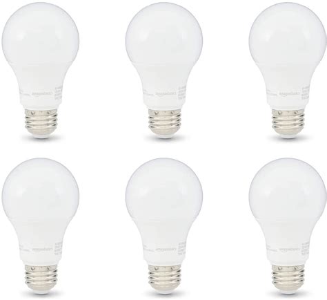 amazonbasics  equivalent daylight dimmable led lightbulbs  pack