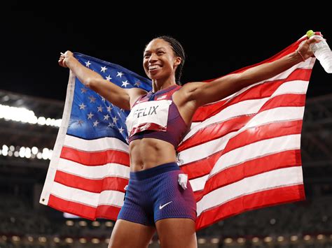 allyson felix stands alone as the most decorated american olympic track