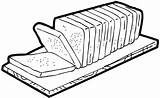 Loaf Clipground Cliparts sketch template