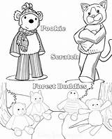 Coloring Buddy Scentsy Pages Adorable Color Printable Kids Will Choose Board Sheet Sheets Getcolorings Template sketch template
