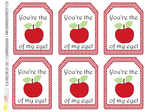 teacher appreciation gift tags  printables printable word searches