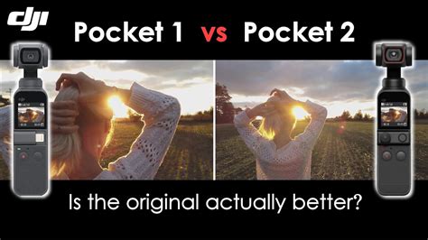 dji pocket   pocket   direct comparison  detailed test youtube