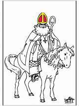 Sinterklaas Nikolaus Malvorlage Sankt Kleurplaten Sint Anzeige Ausmalbilder Advertentie sketch template