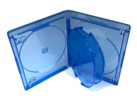 elite blu ray quintuple  disc case blu ray cases cd dvd blu ray