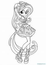 Coloring Pages Eg Mlp Equestria Girls Dazzlings Rainbow Getcolorings Color Rocks sketch template