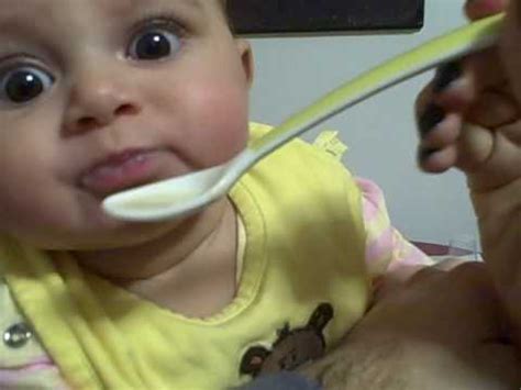 baby penelopes  solid food youtube