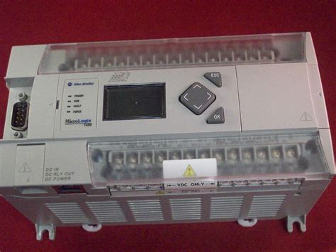 plc micrologix   voltage vdc  pak machinery