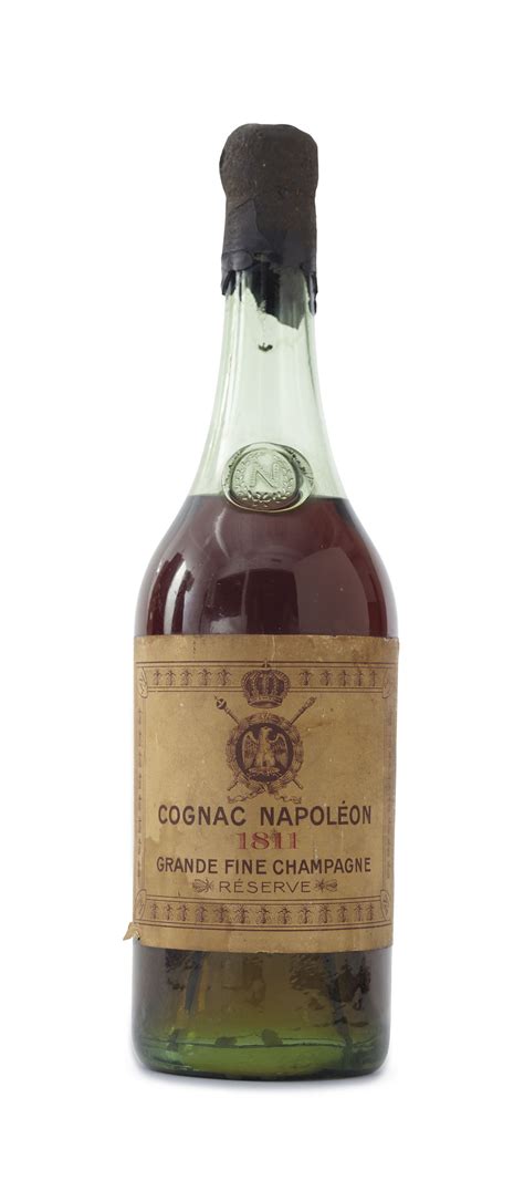 grande fine champagne cognac reserve napoleon   bottle  lot christies