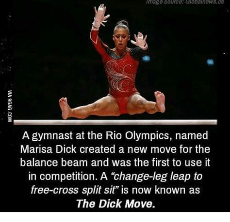 A Gymnast At The Rio Olympics Named Marisa Dick Created A New Move For