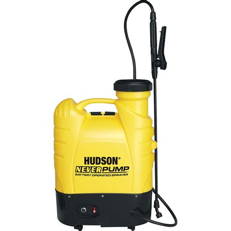 hudson neverpump  gallon electric sprayer pro spray equipment