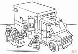 Lego Pompier Ambulance sketch template