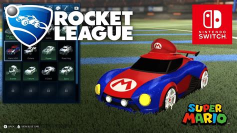 Rocket League Mario And Luigi Nsr Battle Car Youtube