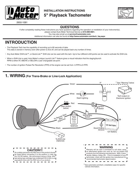 autometer phantom  pyrometer wiring diagram wiring diagram