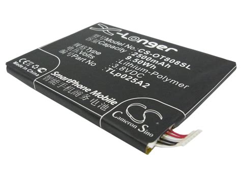 replacement battery  alcatel  mah wh mobile smartphone battery walmartcom