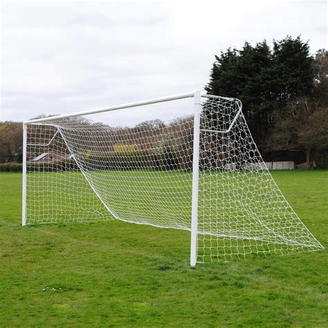 senior extra heavy duty  football goal package   side socketed steel sports equipment