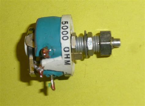 draht poti widerstand potentiometer  ohm   ohm  amp lf