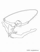 Gymnastique Rythmique Sportive Imprimer Coloriages Ligne sketch template