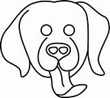 Cachorro Colorir sketch template