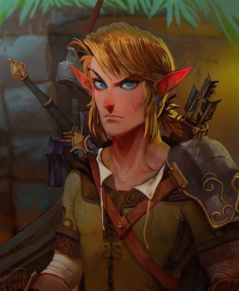 I Drew Link Legend Of Zelda Character Design Male Link Art