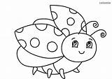 Ladybug Forest sketch template