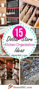dollar store kitchen organization ideas