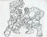 Hulkbuster Buster Colouring Ironman Colorare Coloringpages2019 Fight Logan sketch template
