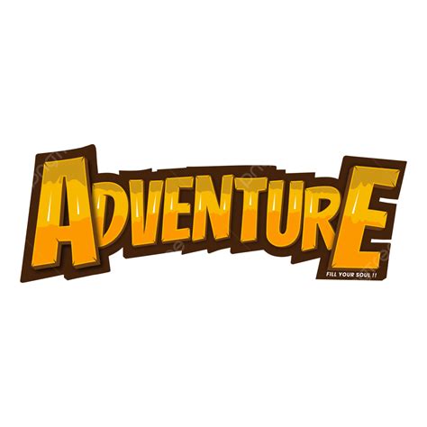 adventurer clipart transparent png hd simple adventure text effect text effect simple text