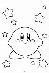 Kirby Adorable sketch template