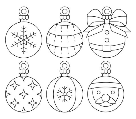 printable christmas ornament templates christmas