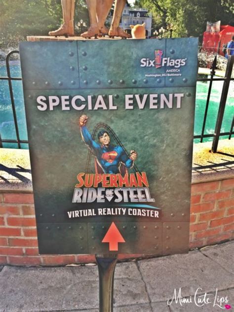 Six Flags Superman Ride Of Steel Virtual Reality Coaster