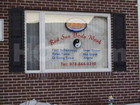 red sun  foot massagereflexology massage parlors  methuen ma