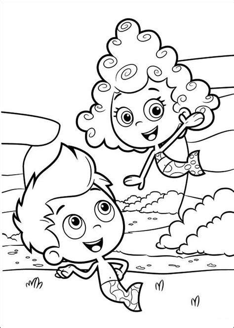 kids  funcom  coloring pages  bubble guppies