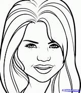 Selena Gomez Coloring Draw Drawing Waverly Place Step Wizards Dragoart Clipartmag Clipart sketch template