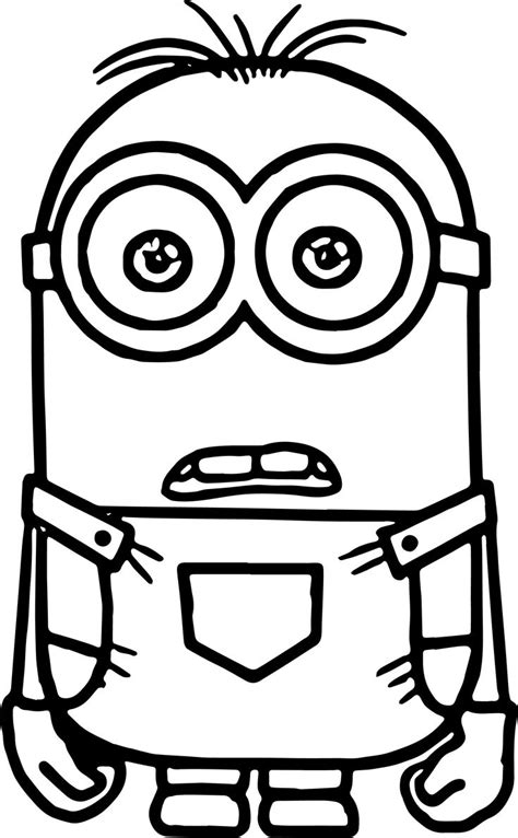 awesome minions coloring pages wecoloringpage pinterest