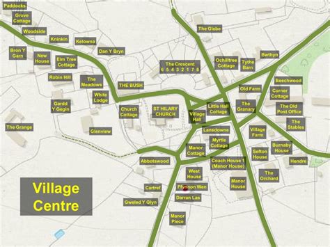 map   village  house names